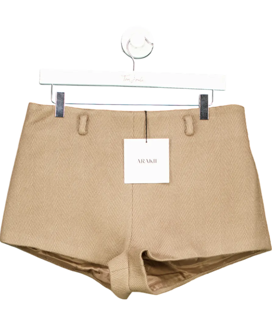 Arakii Brown Mood Shorts UK L