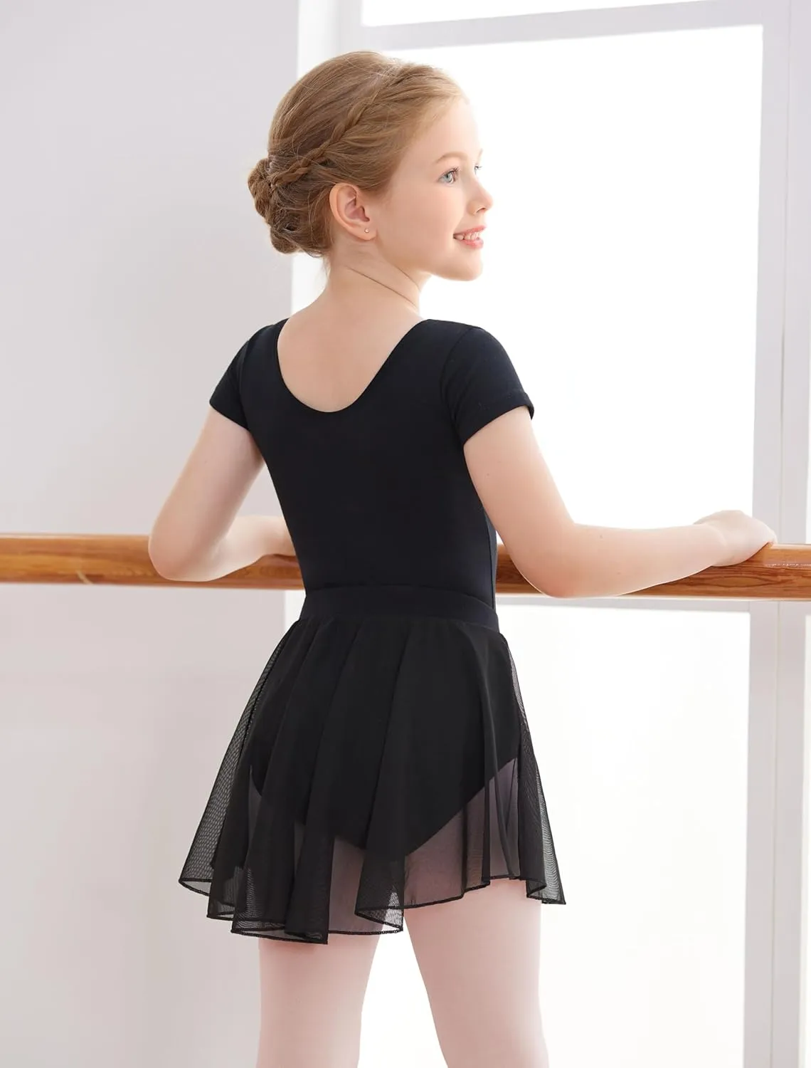 Ballet Leotards Skirt and Tights Combo for Girls Toddler Dance Classical Gymnastics Leotard Dresses Tutu