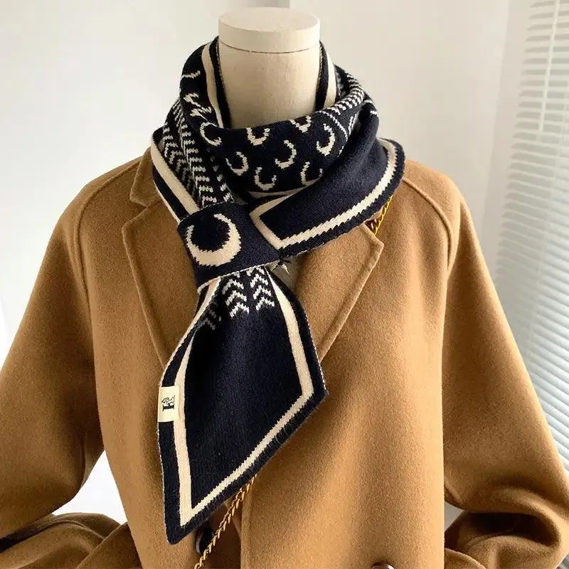 Fashionable Decorative Warm Student Neck Scarf Scarf