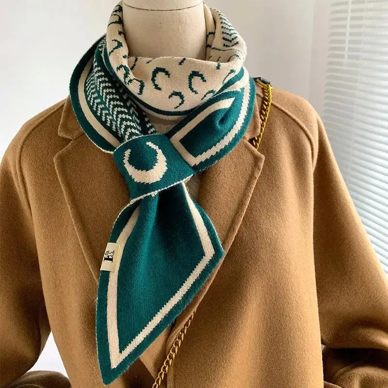 Fashionable Decorative Warm Student Neck Scarf Scarf