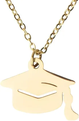 Graduation Cap Necklace for Women Men Graduation Gifts for Son Daughtre Bachelor Hat Pendant Necklaces Mortarboard Necklace