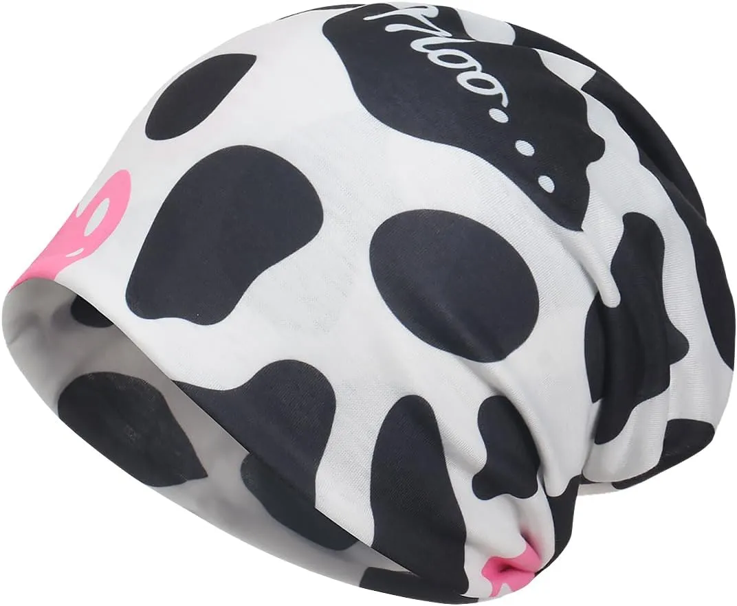 Jemis Versatile Soft-Feel Blend Beanie & Scarf - Stretch Boho Headwear for Chemo Ideal Easy Care