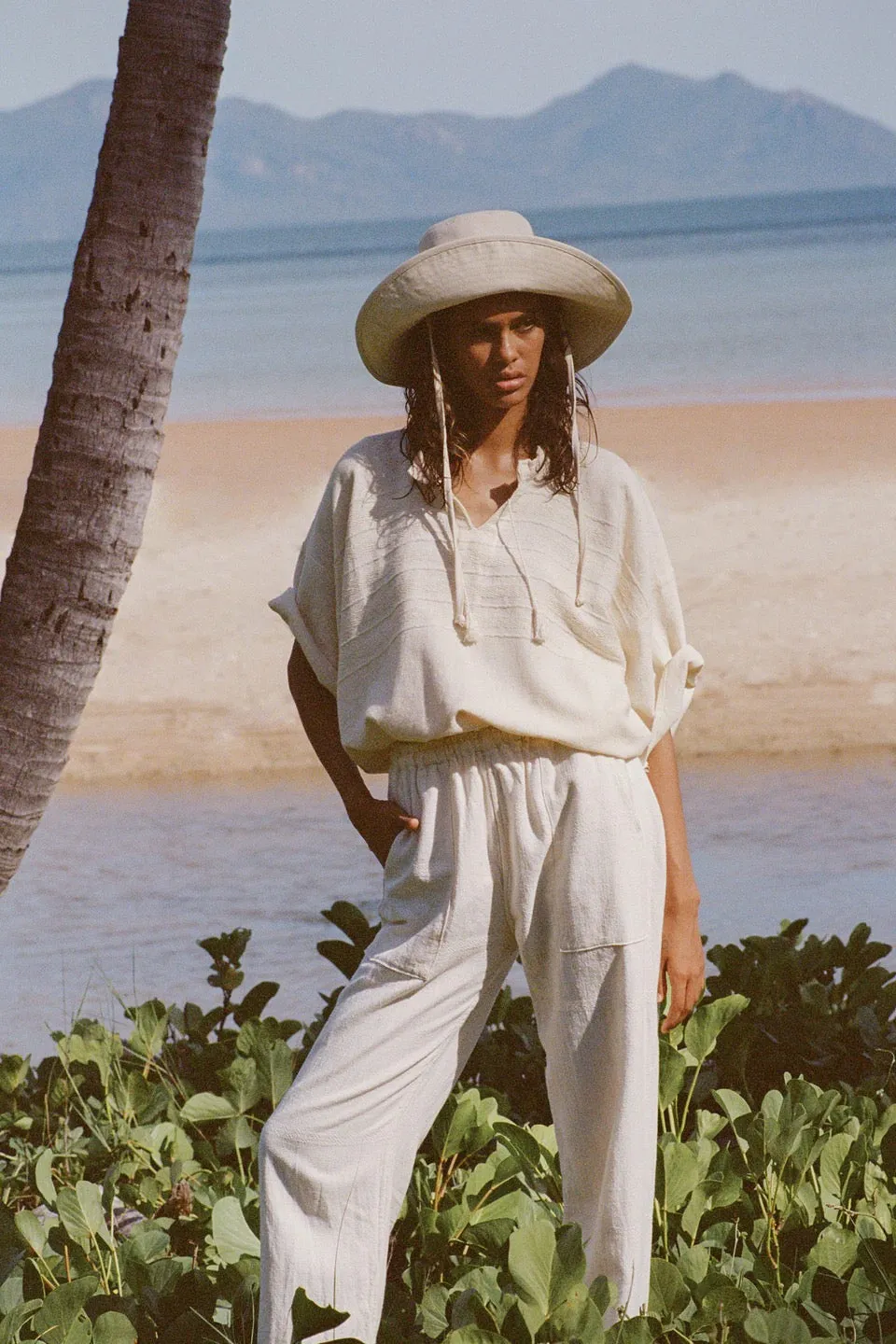 Lack of Color Holiday Bucket Hat - Beige