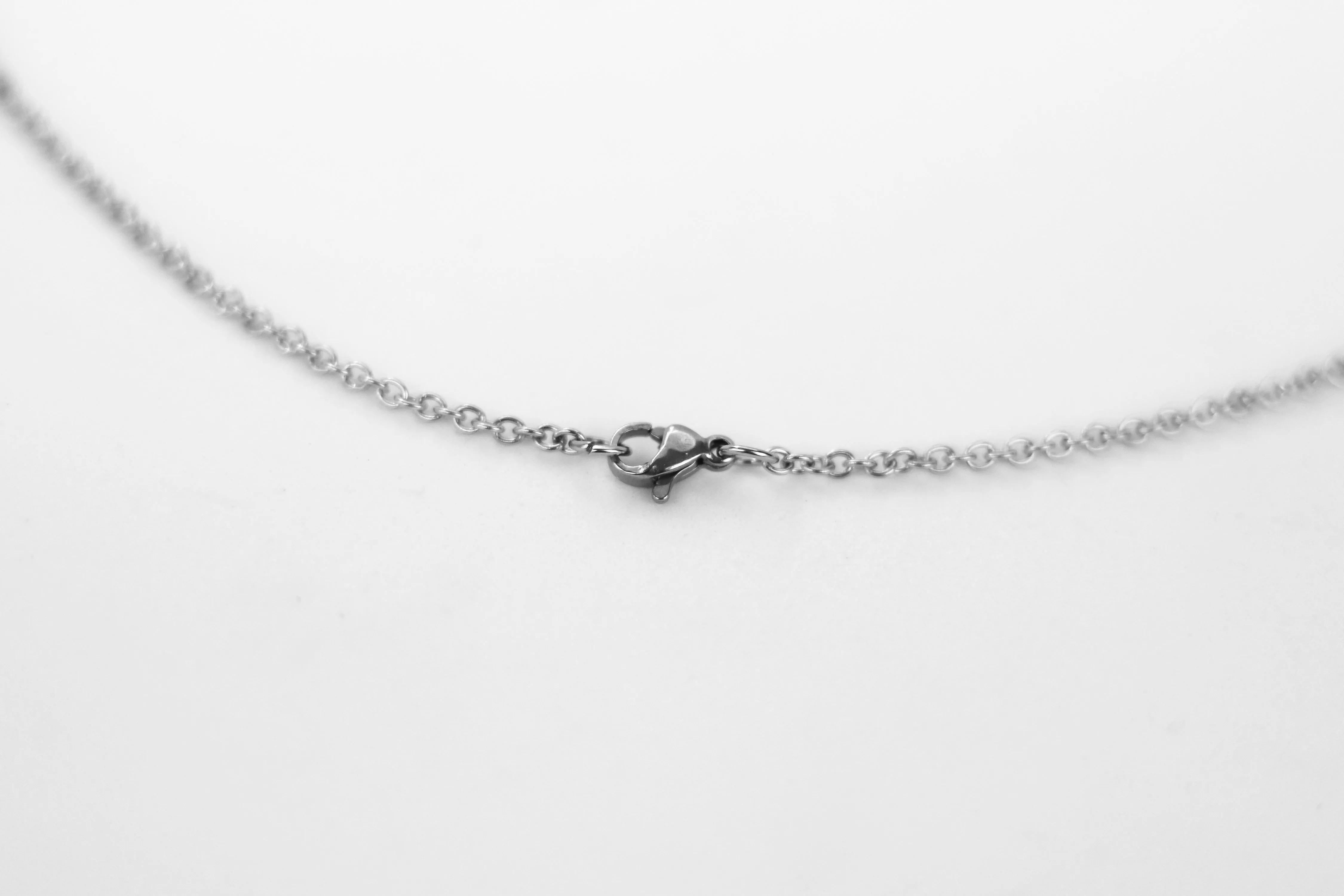 Marathon necklace for men, 26.2 miles engraved, runner men's necklace, waterproof jewelry