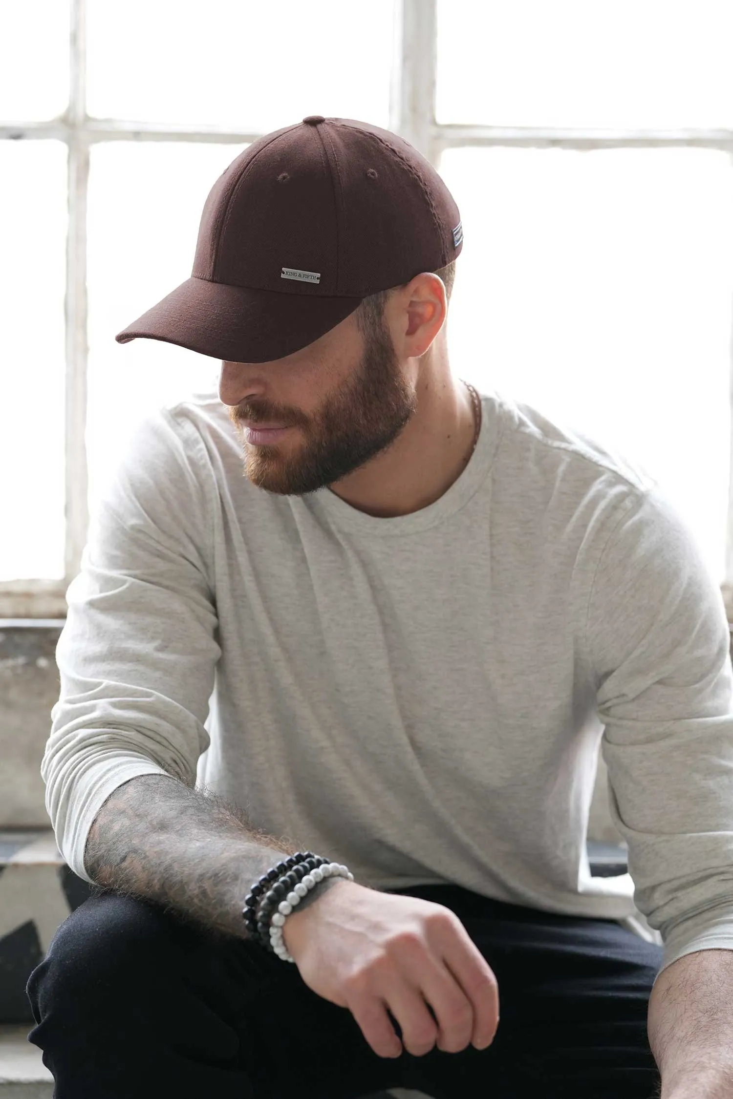 Mens Baseball Cap - The Senna Menswear