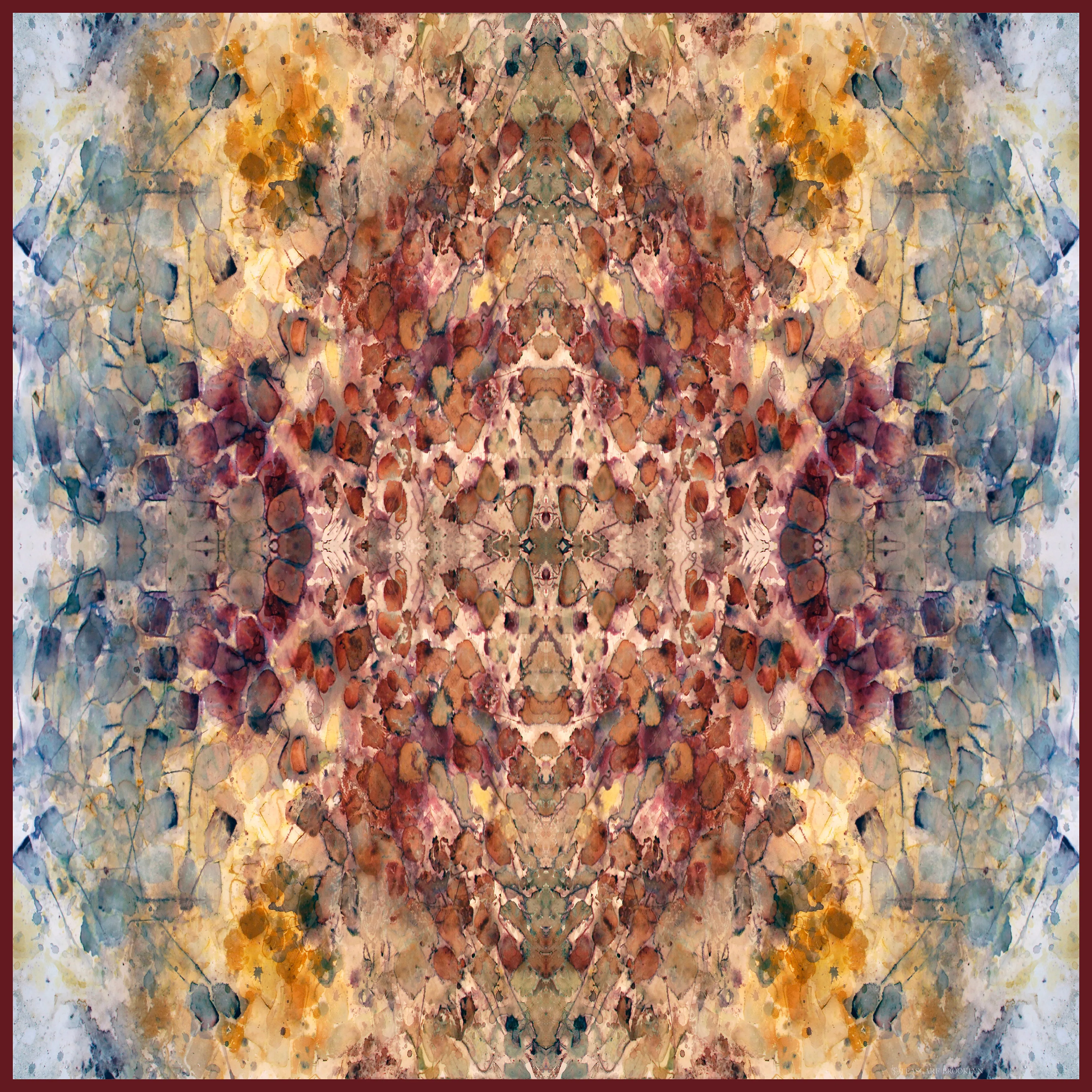 Oversized Rare Earth Silk Chiffon Scarf