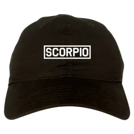Scorpio Horoscope Sign Mens Dad Hat Baseball Cap