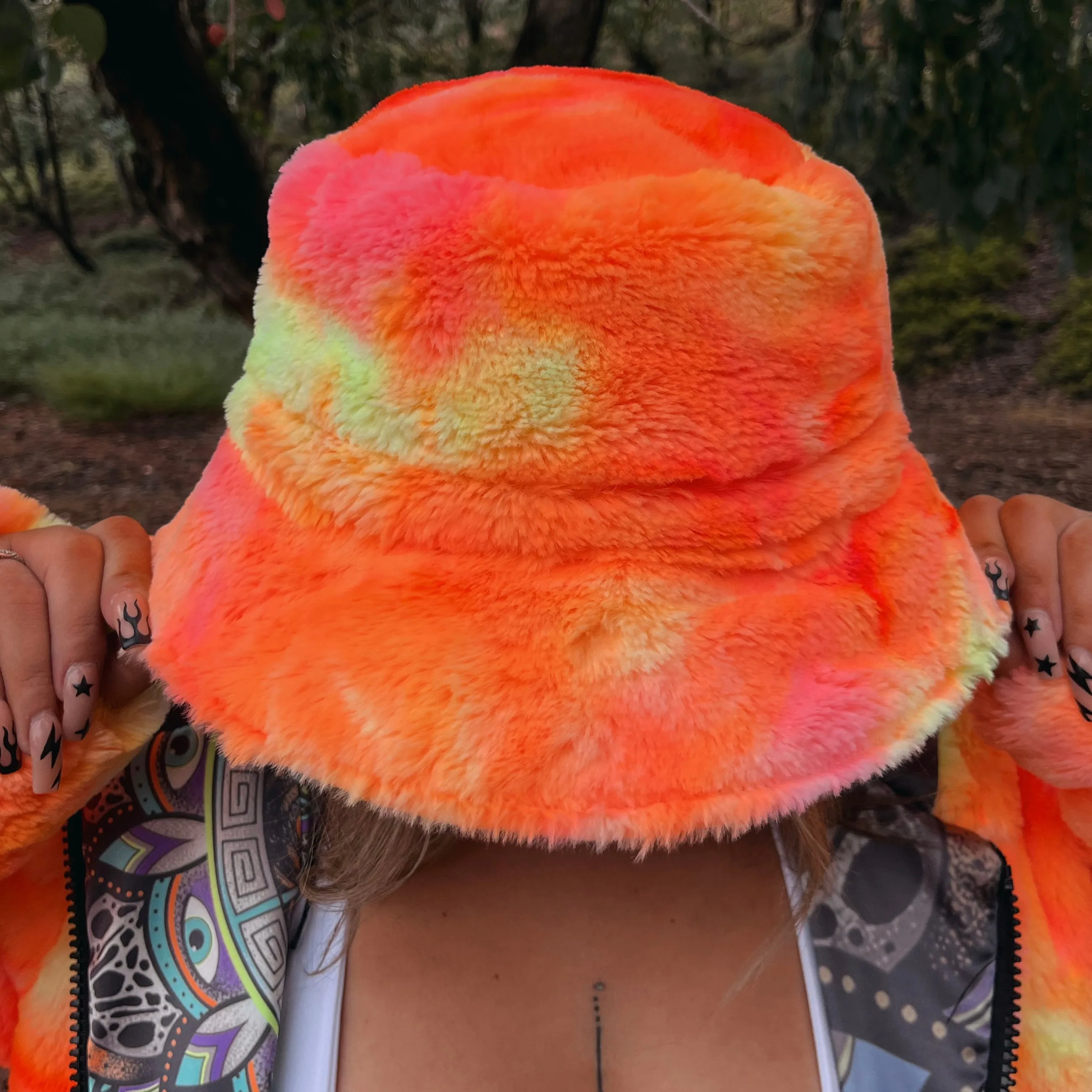 Wildcat Mandala Reversible Bucket Hat