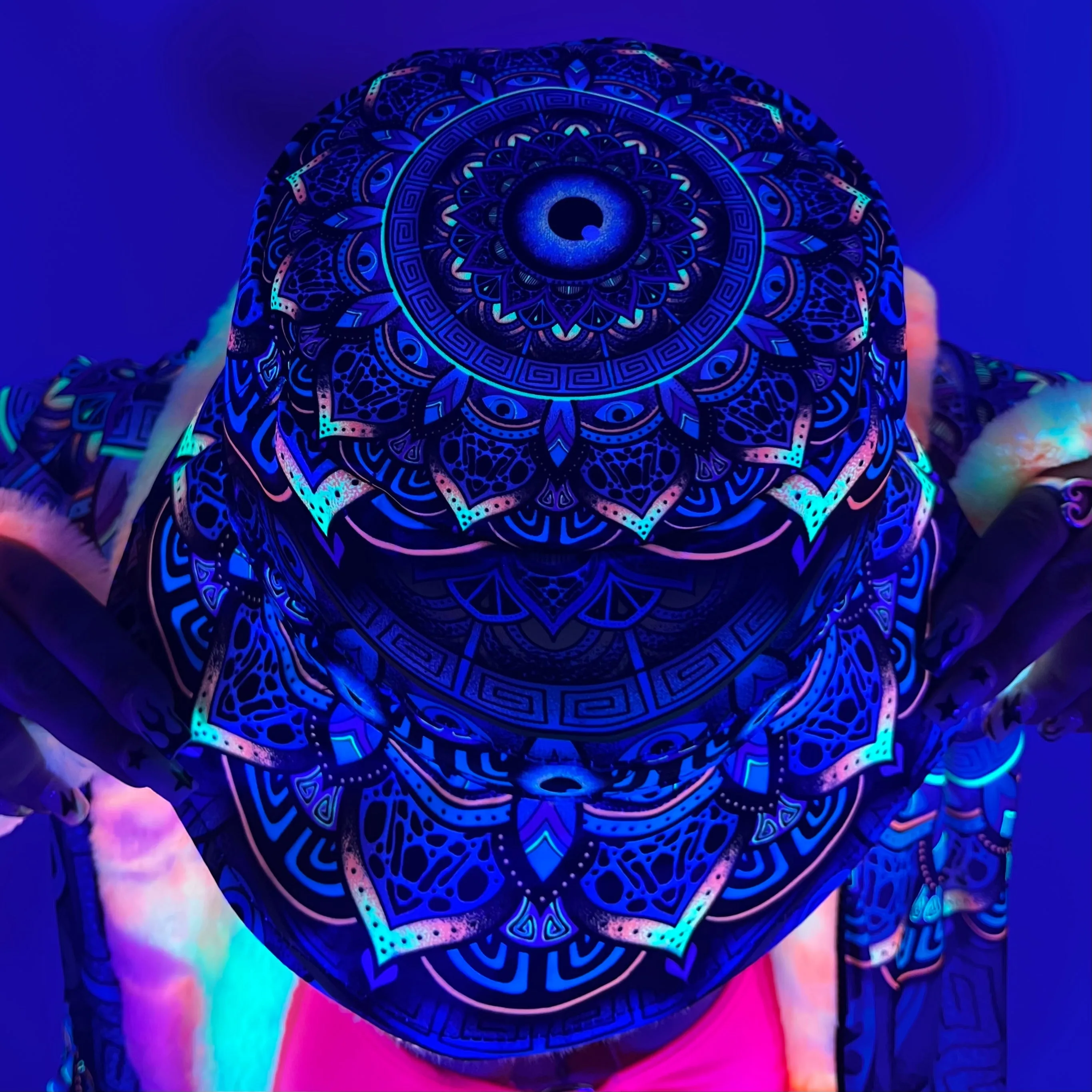 Wildcat Mandala Reversible Bucket Hat