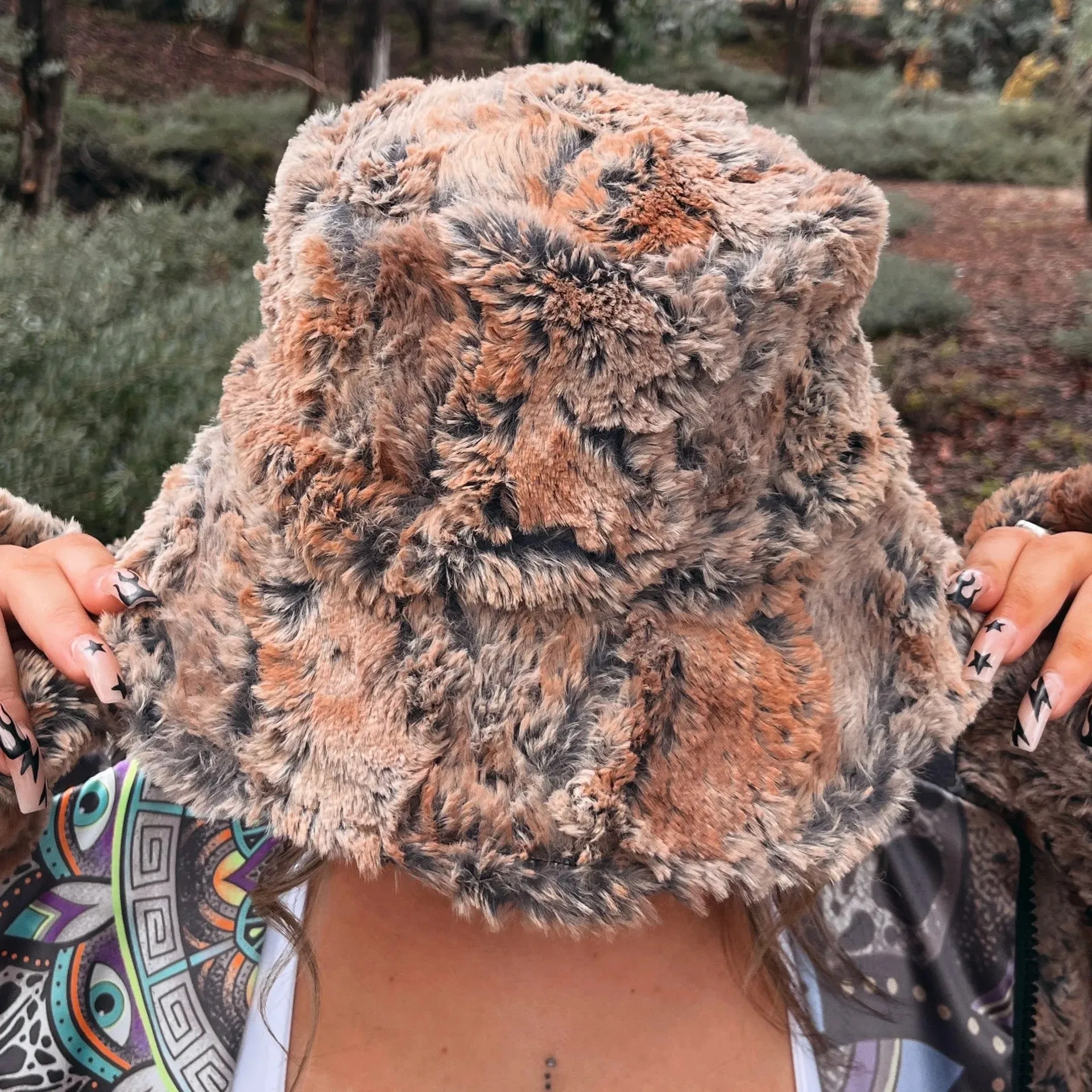 Wildcat Mandala Reversible Bucket Hat