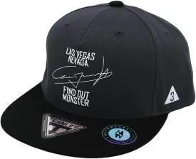 WITHMOONS Snapback Hat Flat Brim Two Tone Hiphop Baseball Cap TR21318