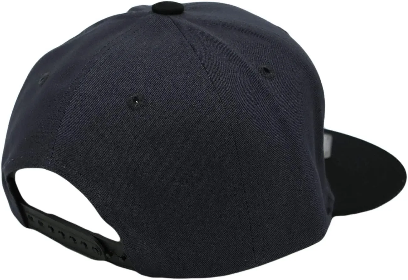WITHMOONS Snapback Hat Flat Brim Two Tone Hiphop Baseball Cap TR21318
