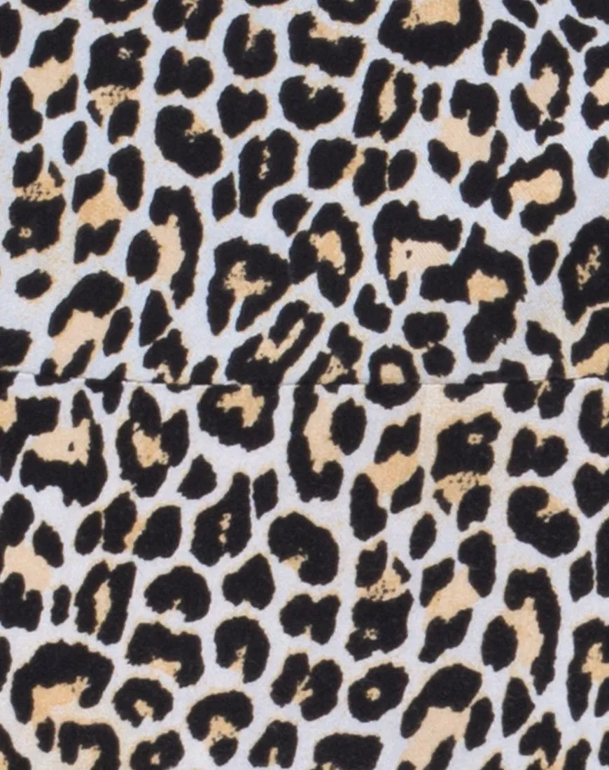 Zavnon Dress in Rar Leopard Brown