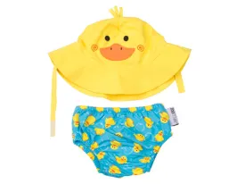 ZOOCCHINI - UPF50  Swim Diaper   Sun Hat Set