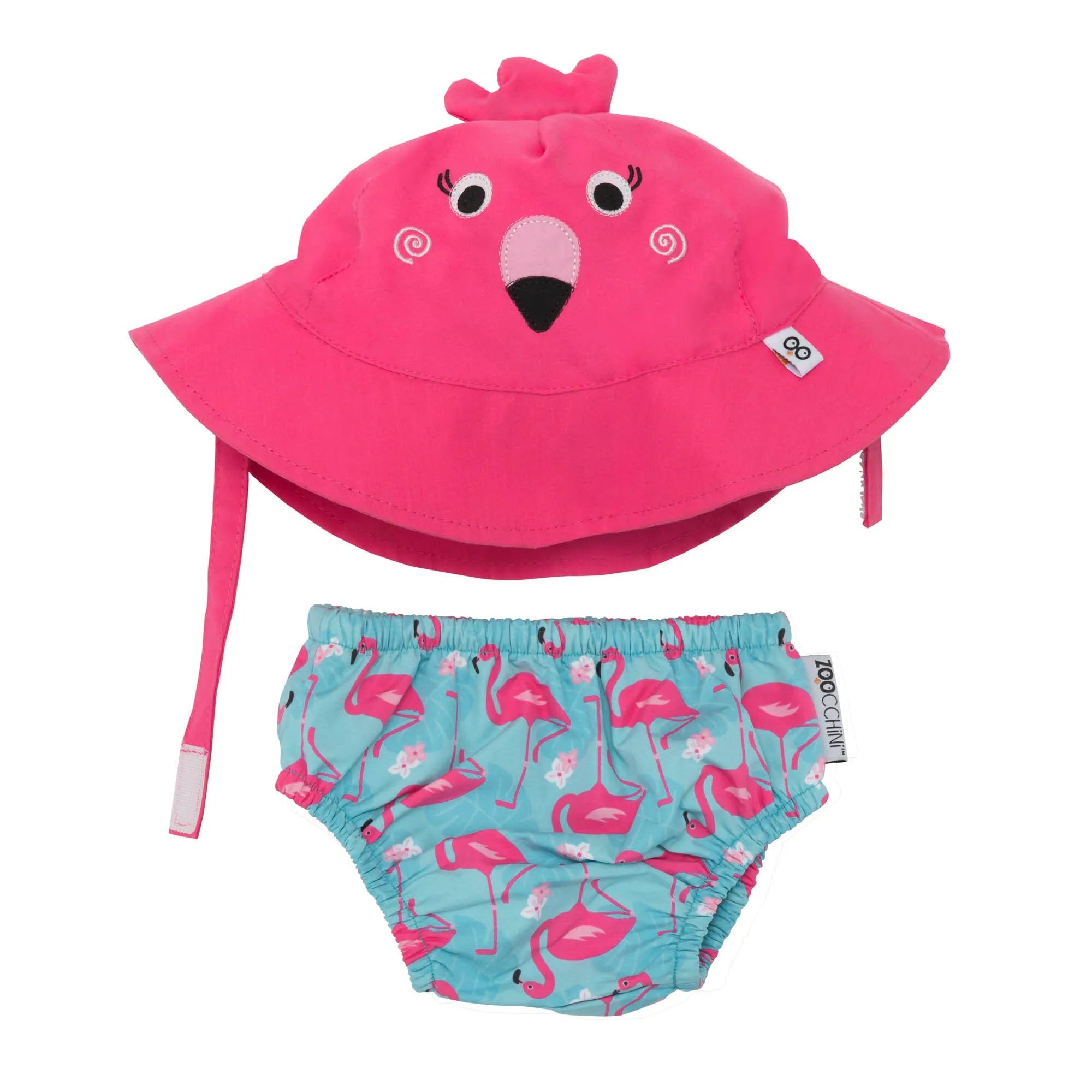 ZOOCCHINI - UPF50  Swim Diaper   Sun Hat Set